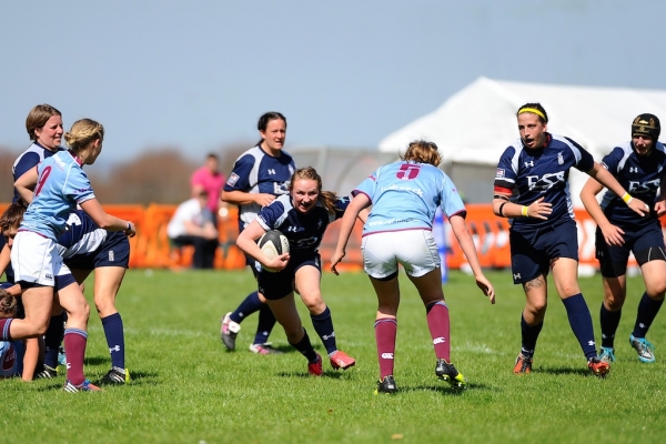 RAF Women Too Strong for Valiant Navy Side