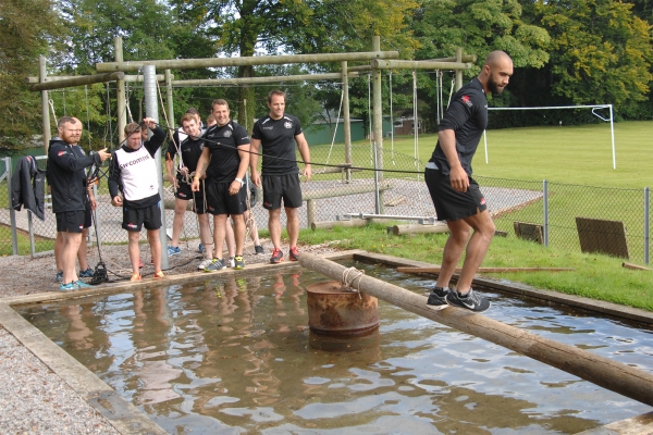 Exeter Chiefs Brave the Leadership Challenges at Britannia Royal Naval College