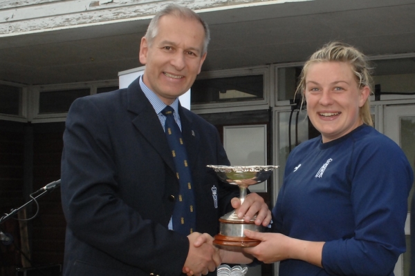 Pippa Hutchinson Wins Roger Sherratt Memorial Trophy