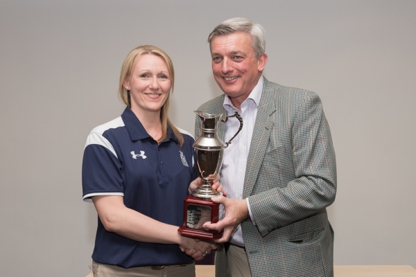 Royal Navy Rugby Union awards presented to the Women's Team Manager and Team Captain