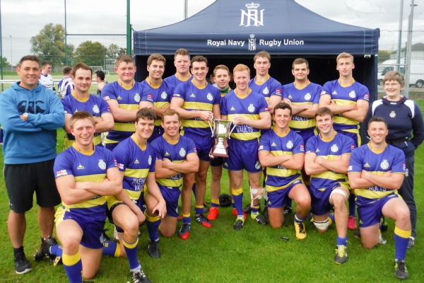 Success for the students in Royal Navy Rugby Union 10s Final