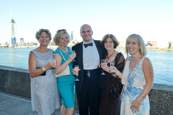 Navy Blue and Marine Green combine to make Sapphire at RNRU Annual Dinner