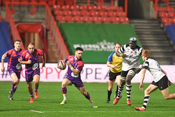 Royal Navy make big impact in Remembrance Rugby Match