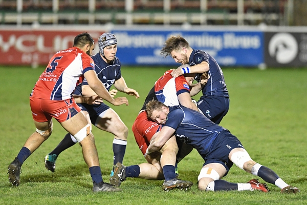 The Navy beat Marine Nationale in Plymouth