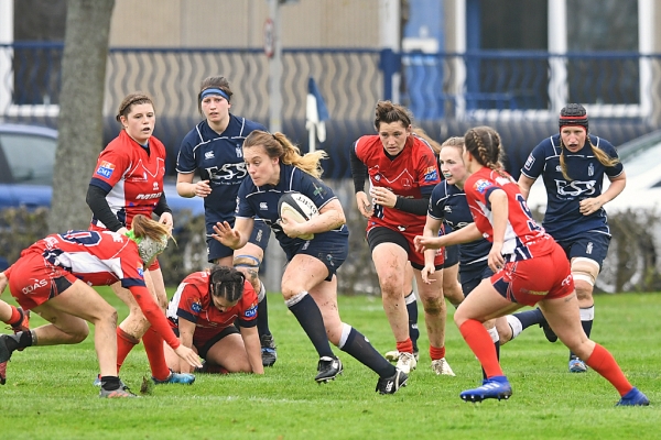 French forwards frustrate Navy Rugby Women 