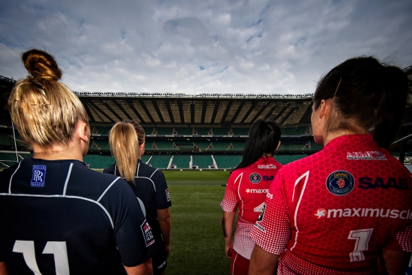 Service Women’s Rugby Twickenham Stadium Debut.  