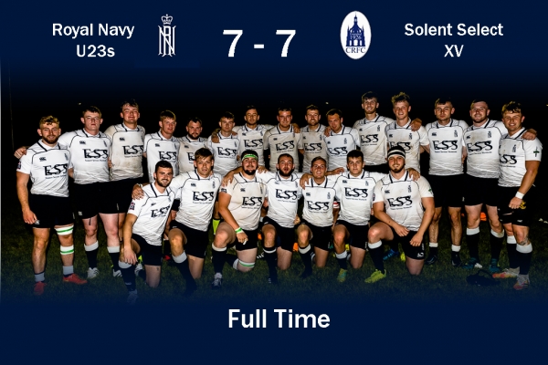 Under 23s Solent match ends in early tie