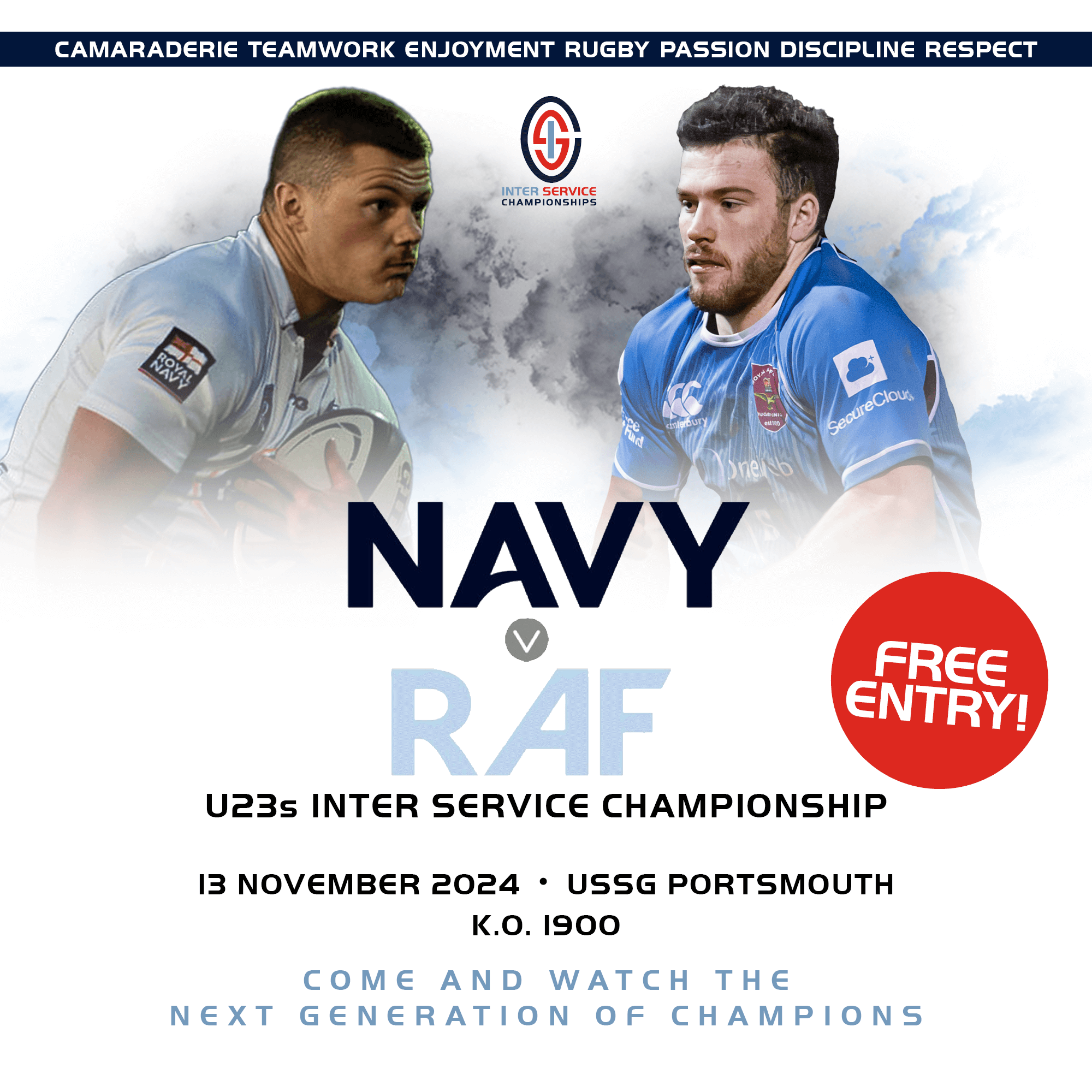 Navy v RAF U23